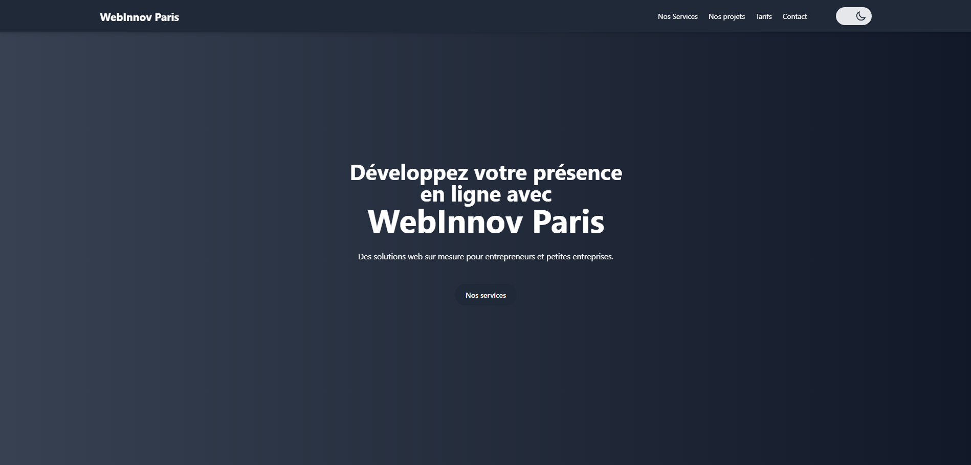 Site WebInnov Paris
